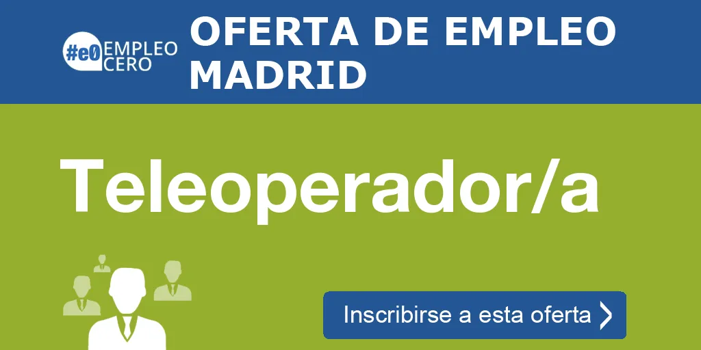 Teleoperador/a Teleoperador/a