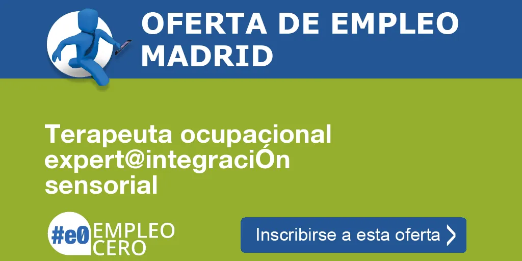Terapeuta ocupacional expert@integraciÓn sensorial Terapeuta ocupacional expert@integraciÓn sensorial