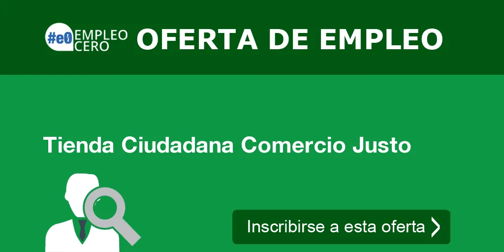 Tienda Ciudadana Comercio Justo
