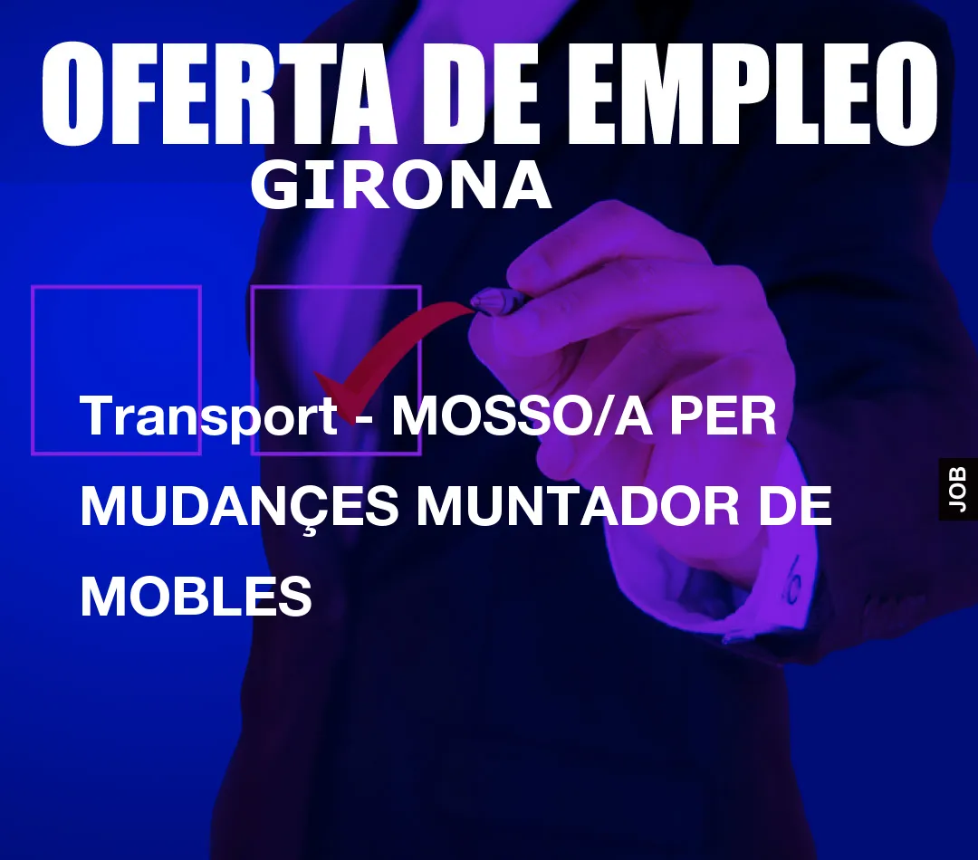 Transport – MOSSO/A PER MUDAN