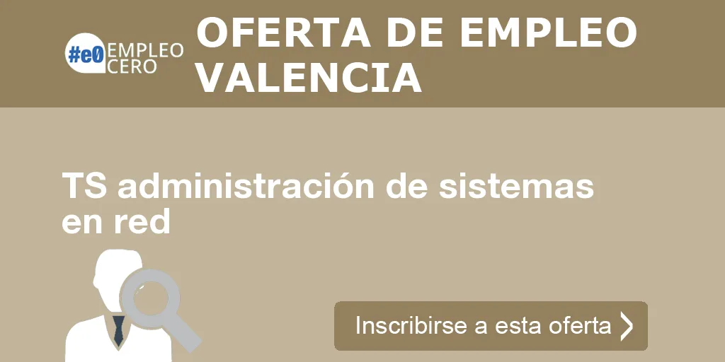TS administración de sistemas en red TS administración de sistemas en red