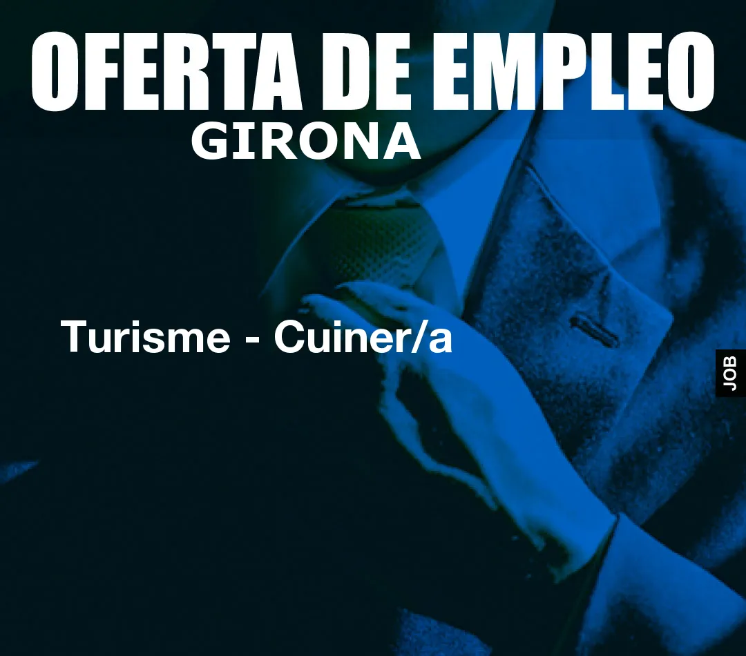 Turisme – Cuiner/a