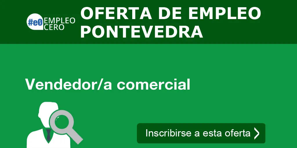 Vendedor/a comercial Vendedor/a comercial