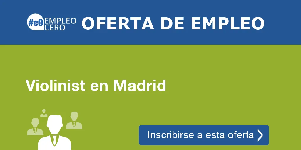Violinist en Madrid