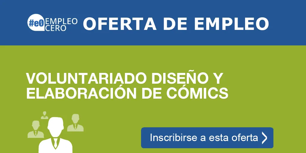 VOLUNTARIADO DISEÑO Y ELABORACIÓN DE CÓMICS